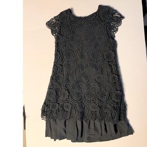 Lace/Crochet flip dress
